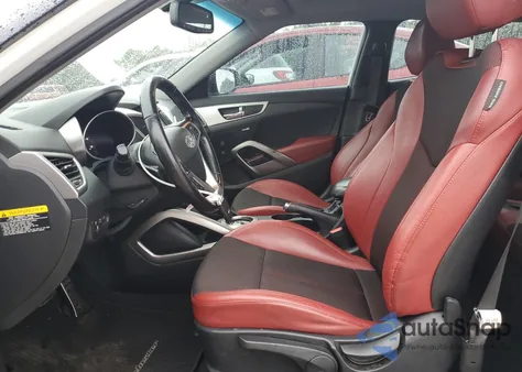 2013 Hyundai Veloster from USA, damaged, VIN KMHTC6AD0DU149690